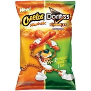 Cheetos Flamin Hot Doritos Dinamita Chili Limon Snacks 3.25 Ounce Plastic Bag