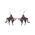 thumbnail image 1 of Don't Ask Boucles d'Oreilles Squelette Chat Multicolore Noir pour Femmes, 1 of 1
