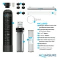 thumbnail image 6 of Aquasure 800K Gallons Whole House Salt-Free Water Conditioning/Descaler System with Triple Purpose Pre-Filter and 8 GPM UV Sterilizer, 6 of 8