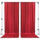 thumbnail image 1 of Cortinas de poliéster con telón de fondo de 3 x 3 m, color rojo AK TRADING, 1 of 9