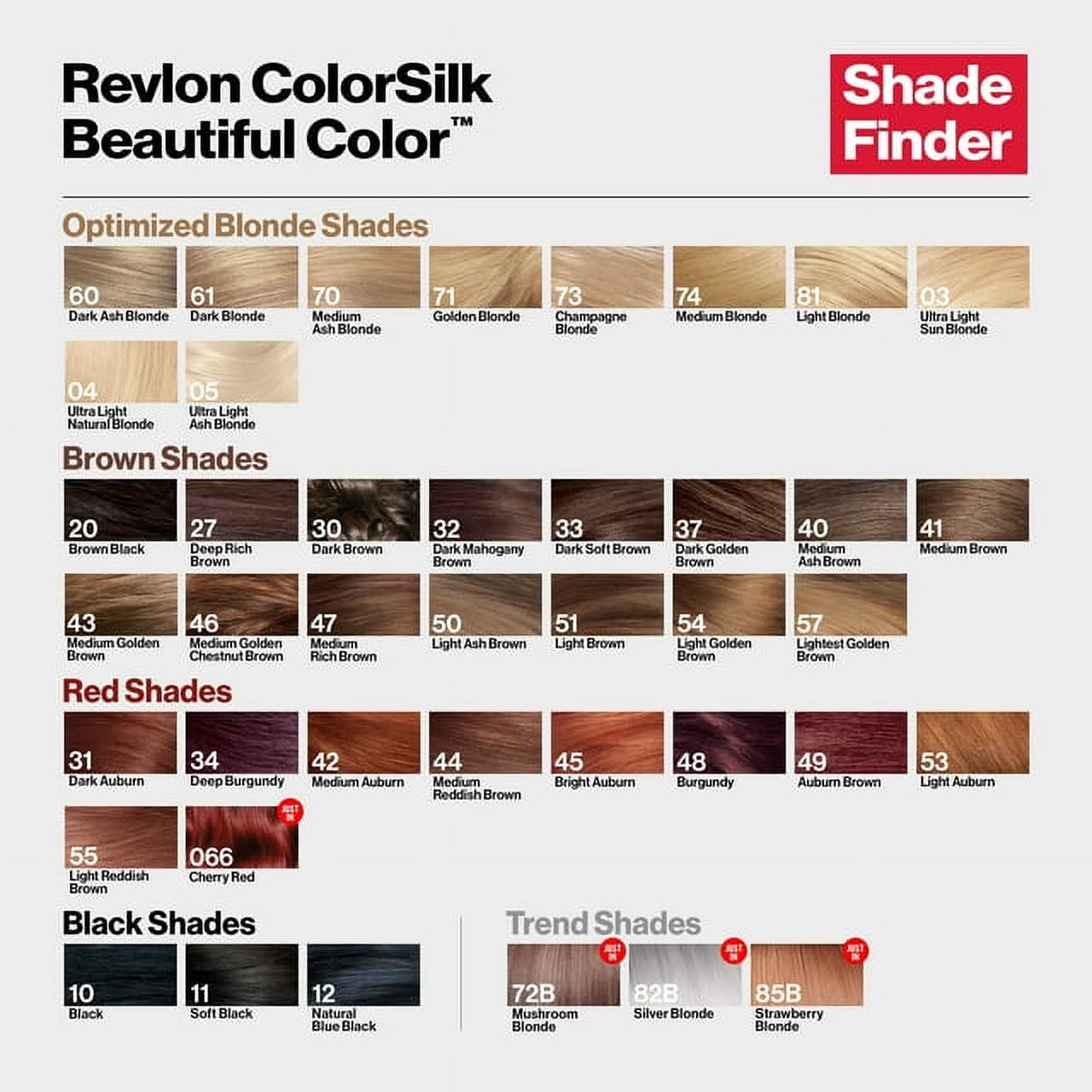Revlon ColorSilk Beautiful Permanent Hair Color, 41 Medium Brown, 3-Pack
