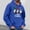 Blue, variant on EchfiProm Pullover Hoodies for Men Blue with Pockets Merry Christmas Hooded Graphic Essentials Xmas Mens Sweatshirt XL