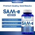 thumbnail image 5 of NasaBeahava Pure SAM-e Supplement for Brain, Liver, and Joint Support, 1500mg, 90 Capsules, 5 of 6