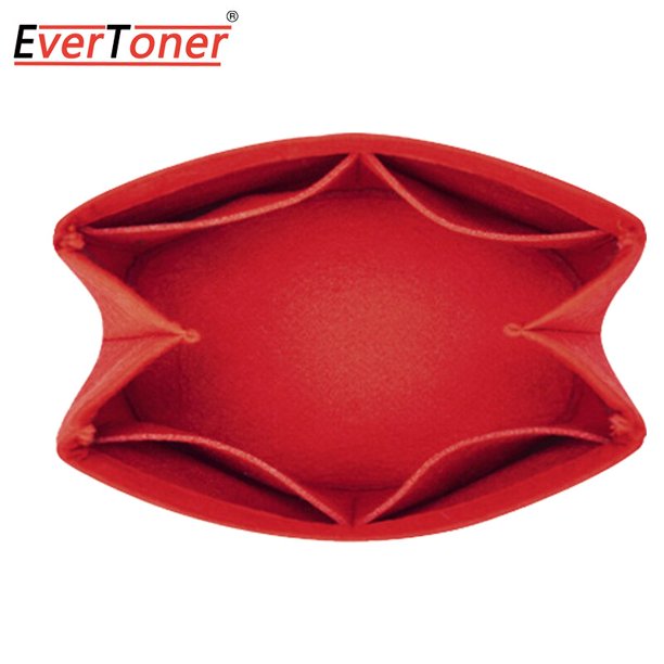 EverToner-bolsa organizadora de fieltro para bolso de cubo Burberry, bolsa de inserción, bolsillo con cremallera, bolsas de cosméticos portátiles qym unisex