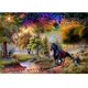 thumbnail image 2 of Pintura de diamante 5D Animal bosque diamante punto de cruz hogar bordado de cristal montado en la pared tholdsy HA000037-00B, 2 of 6