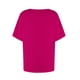 thumbnail image 5 of Usted Es Más Que una Camisa de Puntuación de Prueba, de Moda Casual Color Sólido Botón de Manga Corta Cuello en V para Mujeres, 5 of 7