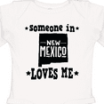 thumbnail image 4 of Inktastic New Mexico Vacation Gift Boys or Girls Long Sleeve Baby Bodysuit, 4 of 5