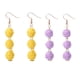thumbnail image 1 of 2 pares de pendientes de moda, pendientes colgantes de rafia, pendientes bohemios colgantes para mujeres y niñas, joyería de playa de verano, 1 of 5