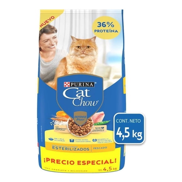 Alimento seco para gato Purina Cat Chow Adulto Esterilizado 4.5kg