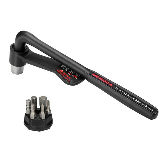 Bicycle Torque Wrench with Bits Set Portable Bike Spanner Kit Hexagon Wrench Bicycle Maintenance and Repairing Tools