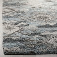 thumbnail image 3 of SAFAVIEH Abstract Asa Geometric Area Rug, Gray/Black, 6' x 6' Square, 3 of 8