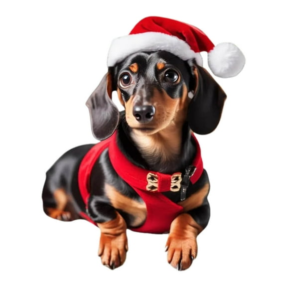 Dachshund Christmas Ornament, Dachshund Gifts for Women and Dog Lovers,Funny Dachshund Xmas Tree Ornaments Hanging,Christmas Dog Decorations,Christmas Decorations Xmas Keepsake
