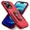 Red, variant on ZHaobin Shockproof Heavy Duty Armor 2N1 Phone Case for IPhone 16 Pro Max 15 14 13 Plus Magnetic Ring Holder Stand Bumper Otter Cover Box (black,For iPhone 16 Plus)
