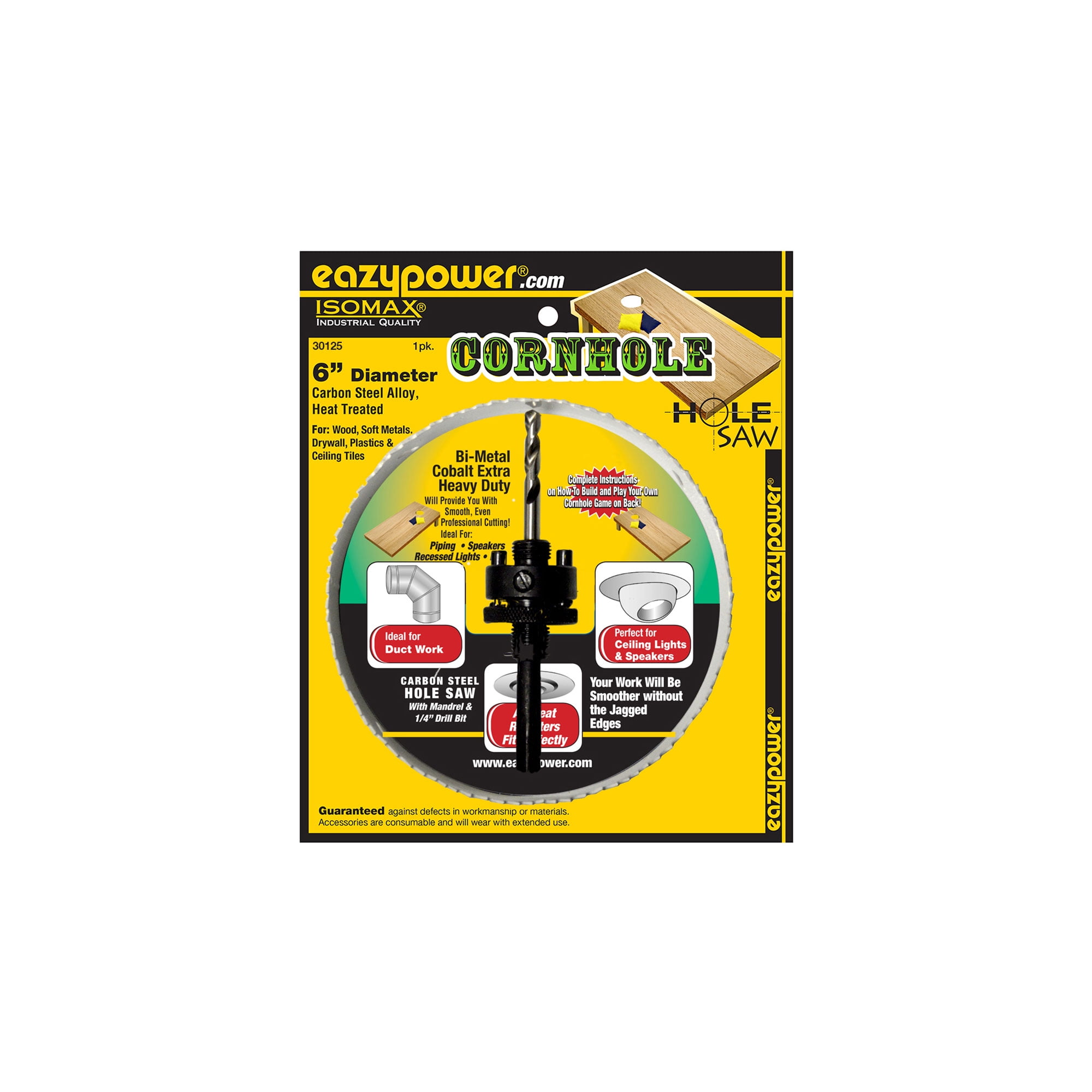 Eazypower Alloy Hole Saw, 6"