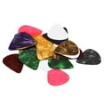 thumbnail image 1 of Púas de guitarra Multicolor Unique Bargains paquete de 100 Grosor 0,46mm para guitarra Acústica eléctrica Bajo, 1 of 5