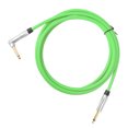 thumbnail image 1 of Phenofice Guitar Cables Acoustic Guitar Cable Rubber Green for Musicians 1Pack, 1 of 8
