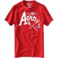 thumbnail image 1 of Aeropostale Hombres Nyc East Div. Camiseta gráfica, roja, grande, 1 of 1