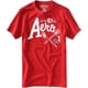 thumbnail image 1 of Aeropostale Hombres Nyc East Div. Camiseta gráfica, roja, XXL, 1 of 1