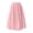 Pink, variant on Bubble Long Skirts for Girls Kids A-Line Elastic Waisted Flowy Puffy Hem Skirt with Pockets Pink