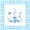 White Blue 3, variant on Erosebridal Goose Shower Curtain 72Wx72L for Girls, Blue Balloons Waterproof Bathroom Curtain