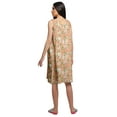 thumbnail image 4 of Moomaya Printed Sleeveless Nightdress For Ladies Button Placket Nightwear, 4 of 6