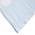 thumbnail image 5 of Beautiful Hydrangea Blue Scallop Gauze Shower Curtain by Drew Barrymore, Cotton, 72" x 72", 5 of 9