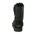 thumbnail image 3 of Ugg Women's Bailey Button II Black High-Top Sheepskin Boot - 10M, 3 of 3