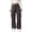 19# Brown, variant on Parachute Cargo Pants Women Lightweight Quick Dry Baggy Hiking Pants with Pockets Y2k Clothes White L