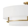 thumbnail image 2 of Hinkley Lighting - Graham - 20W 4 LED Extra Large Convertible Semi-Flush, 2 of 17