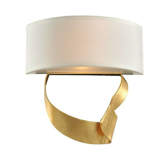Kalco Lighting Avalon 2-light Traditional Metal ADA Wall Bracket in Roman Gold