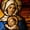Love Of Virgin Mary, variant on Elephant Stock The Nativity Ii Wall Art - Horizontal Multi Panel Canvas - Living Room Wall Decor - Holiday Multi Panel - Blue And Yellow Decor By Ruane Manning - 23" x 14"