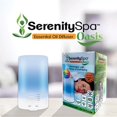 thumbnail image 1 of Serenity Spa Oasis 6783187 As Seen on TV White LED Oil Diffuser, 70 ml, 1 of 1