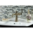 thumbnail image 3 of Kingston Brass KS3543KL Knight One-Handle Single-Hole Bathroom Faucet with Push Pop-Up Drain, Antique Brass, 3 of 7