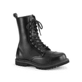 thumbnail image 2 of RIOT-10, 10 Eyelet Unisex Steel Toe Ankle Boot Rubber Sole, 2 of 2