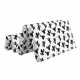 thumbnail image 2 of Cactus Foldable Mattress, Monochrome Saguaro Botanical, 78.7" x 47.2", Charcoal Grey White, by Ambesonne, 2 of 6