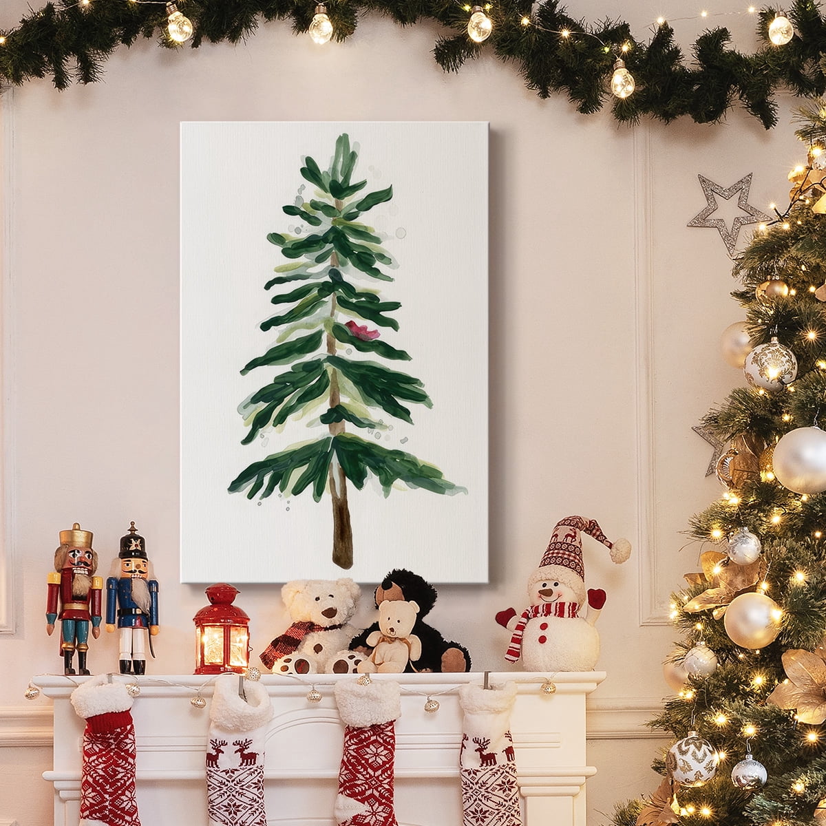 Warm Winter Wishes VII- Gallery Wrapped Canvas