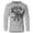 Sport Grey, variant on GYMISH BICEPS Killin' It Lightweight Long Sleeve Hooded T-Shirt for Men – Funny Gym Hoodie, Athletic Workout Shirt for Lifters