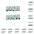 thumbnail image 1 of Naiovety 10 unids/set manga de nudillos de bádminton mano izquierda derecha elástico transpirable nudillos Brace Protector guantes de Gris 10piezas, 1 of 6