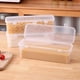 thumbnail image 4 of Contenedor de almacenamiento de alimentos, caja de almacenamiento de cocina con tapa hermética, tarro de 1.5L para pasta y alimentos secos para organizar la despensa, plástico transparente, 4 of 8