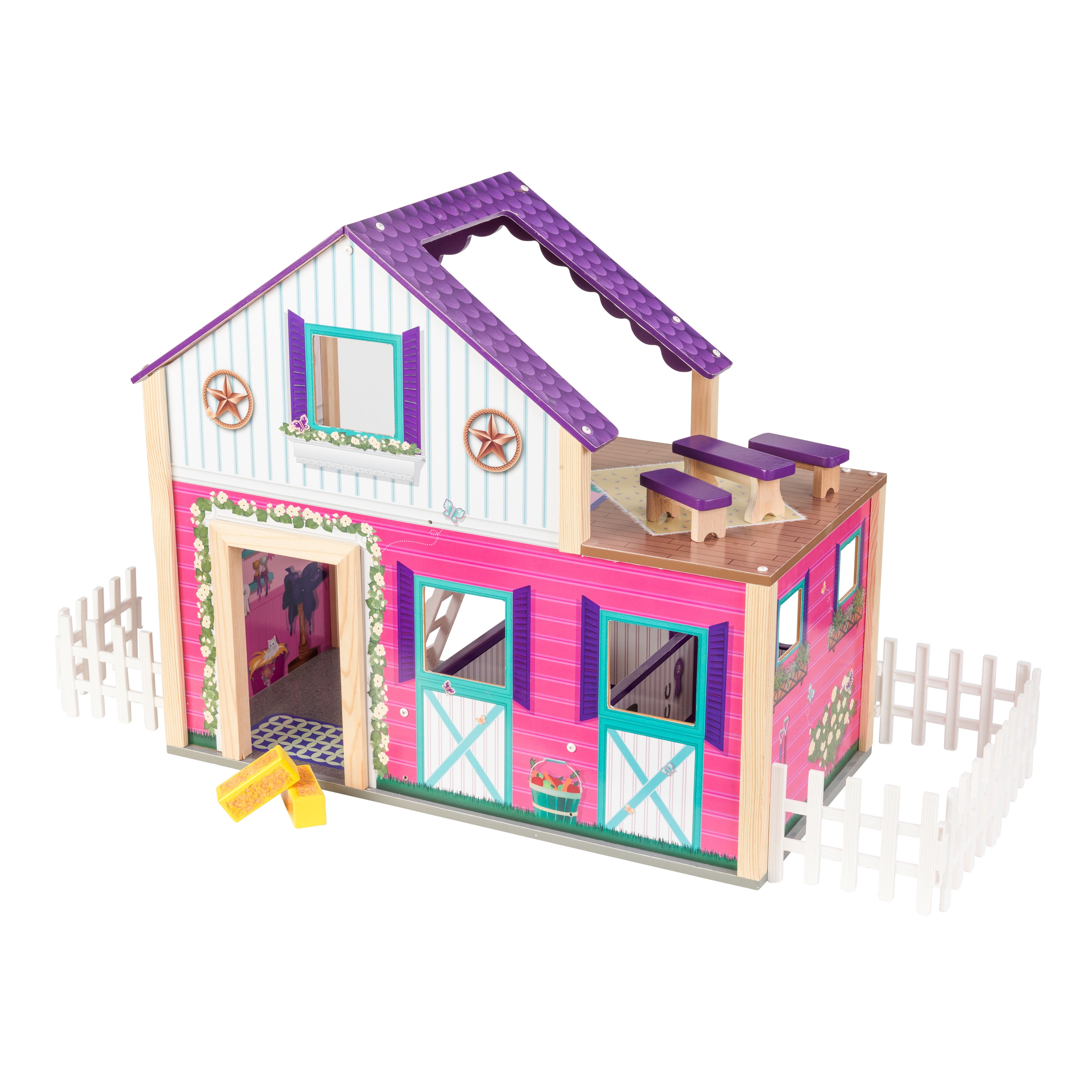 kidkraft deluxe horse stable