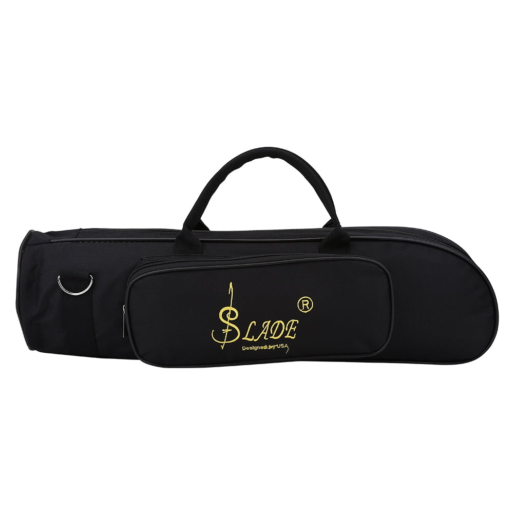Kritne Oxford Cloth Trumpet Bag, LADE Oxford Cloth Thicken Trumpet Bag with Shoulder Belt