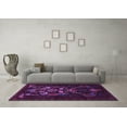 thumbnail image 3 of Ahgly Company Indoor Rectangle Persian Purple Traditional Area Rugs, 4' x 6', 3 of 4