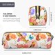 thumbnail image 3 of Easygdp Flowers And Birds Watercolor para Estuche de Lápices de Cuero, Estuche de Papelería de Cuero, Estuche de Gran Capacidad con Cremallera, 3 of 7
