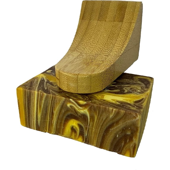 Multipurpose Eco-Friendly Bamboo Air Dry Magnetic Soap Holder Bath Kitchen Shower - No More Soggy Soaps
