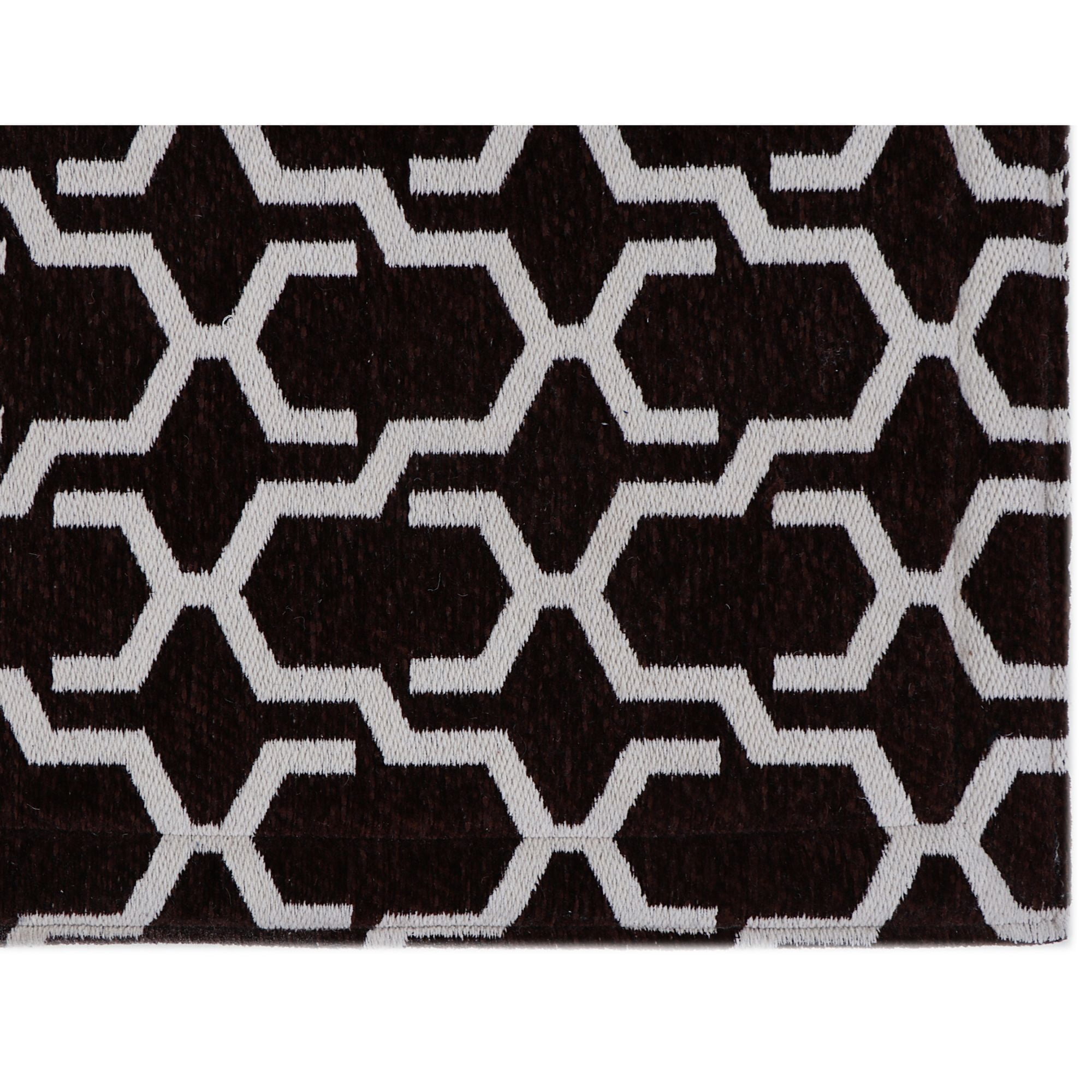 Rugsmith Black Machine Woven Trinity Anti-Fatigue Kitchen Mat, 20" x 36"