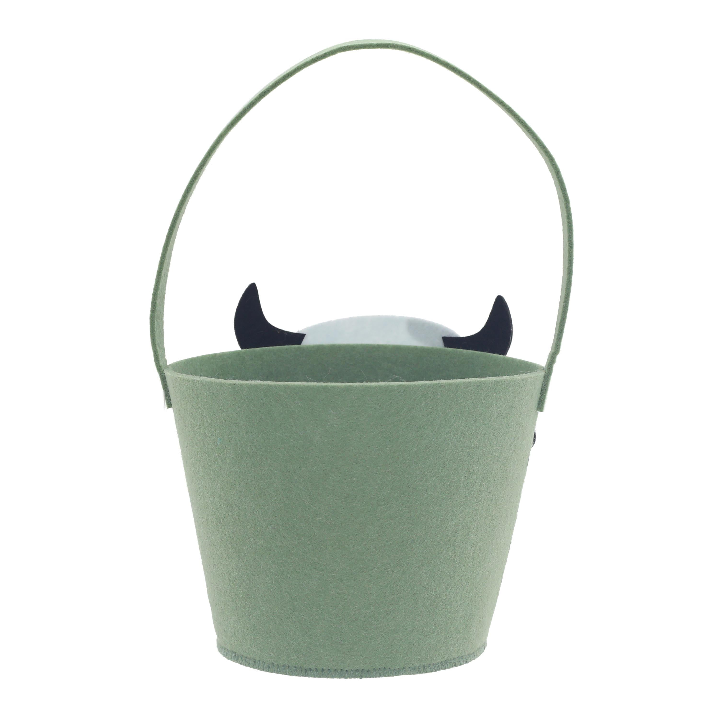 Panier de Pâques en feutre de vache modèle 3D