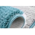 thumbnail image 4 of Alfombra antideslizante para el suelo del baño, alfombra absorbente flocada azul, 50*80cm JM, 4 of 4