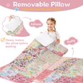 thumbnail image 3 of Pioneer Flower Floral Print Pattern Toddler Nap Mats for Kids Preschool,Sleeping Mat Bag or Kids,Toddler Sleeping Bag,Toddler Nap Mat or Daycare, 3 of 6
