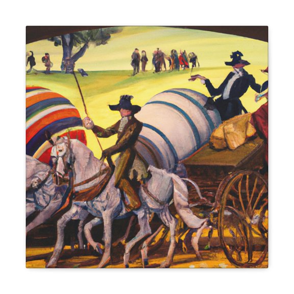 Wagon on the Horizon - Canvas