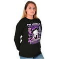 thumbnail image 3 of Kanji Betty Boop Queen of Carefree Women Plus Size Long Sleeve Graphic Tee Brisco Brands 3X, 3 of 5